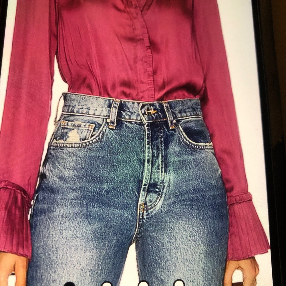 Paige, Button Down, Top